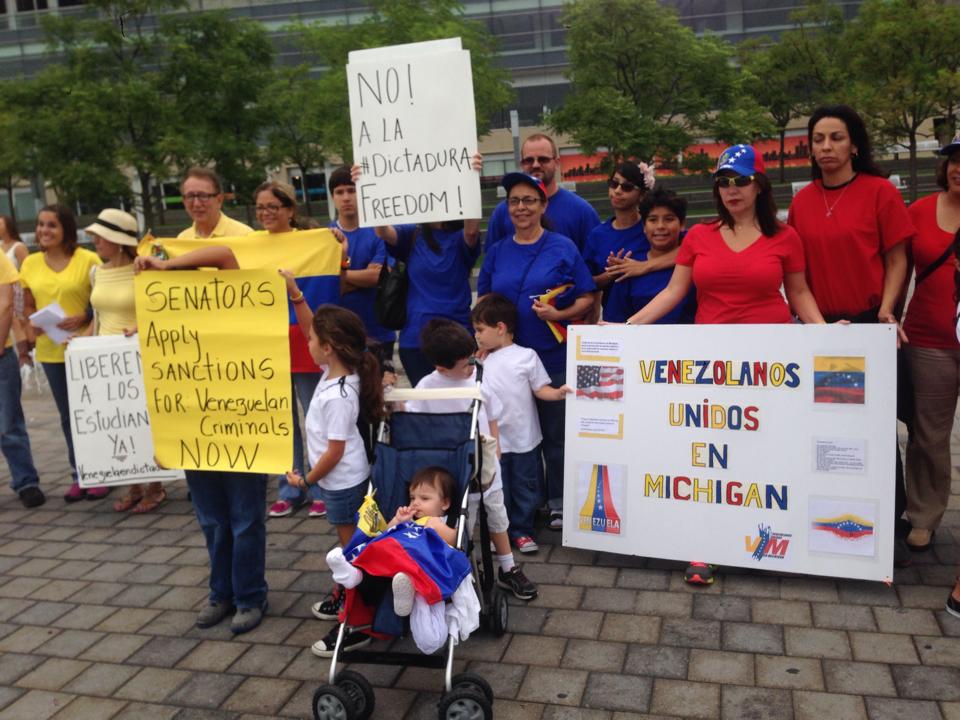Venezolanos unidos en Michigan