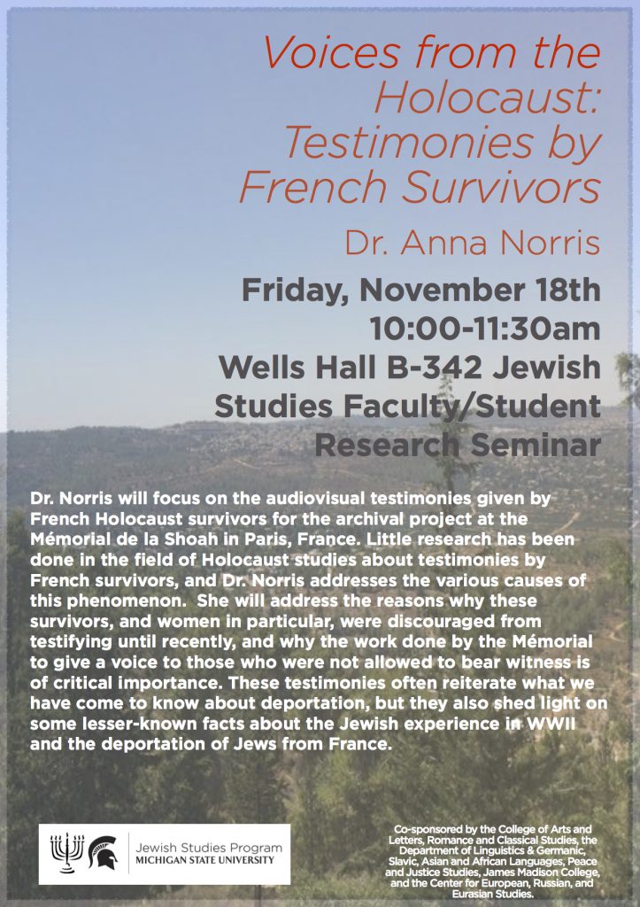 Anna Norris Event Flyer