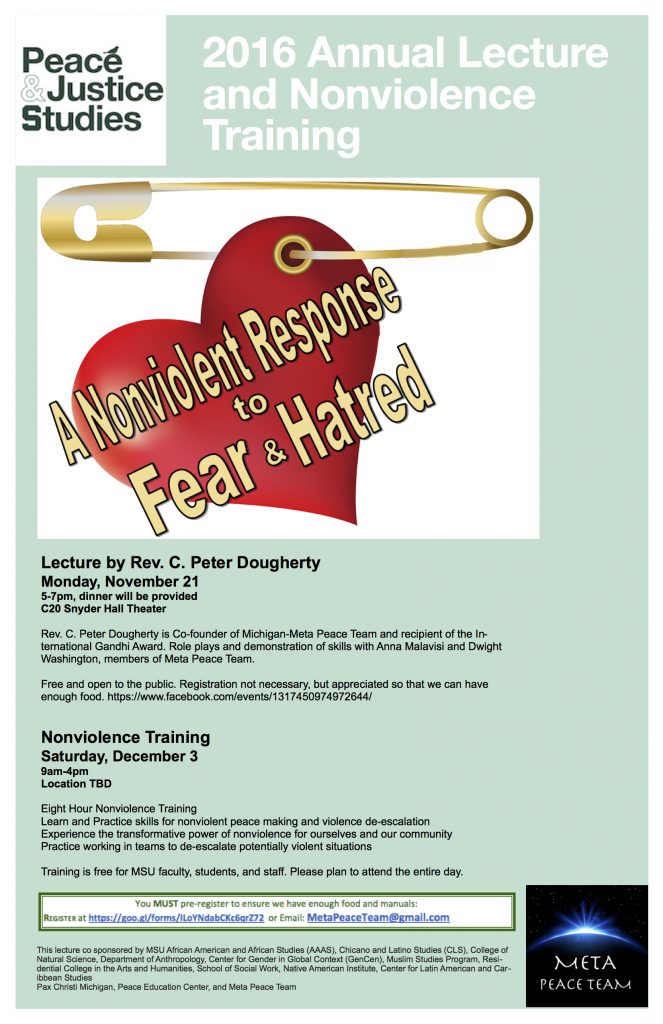 Nonviolence Lecture Poster Final 11_20_16